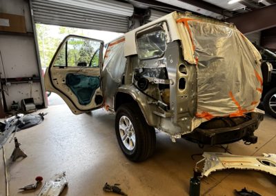 Vehicle repair at Ray's Collision Services