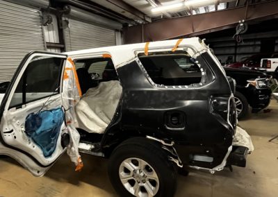 Vehicle siding repair at Ray's Collision Services